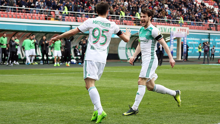 Футболисты «Ахмата»