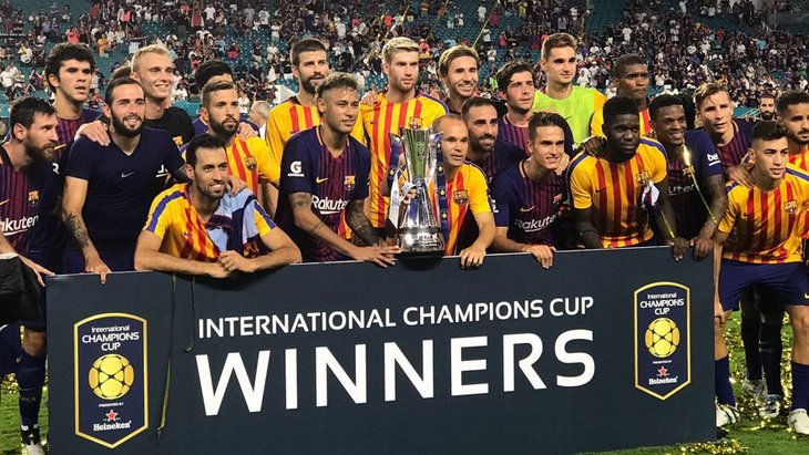 «Барселона» закономерно выиграла турнир