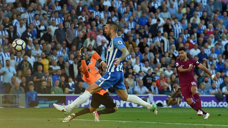 Агуэро забил победный мяч