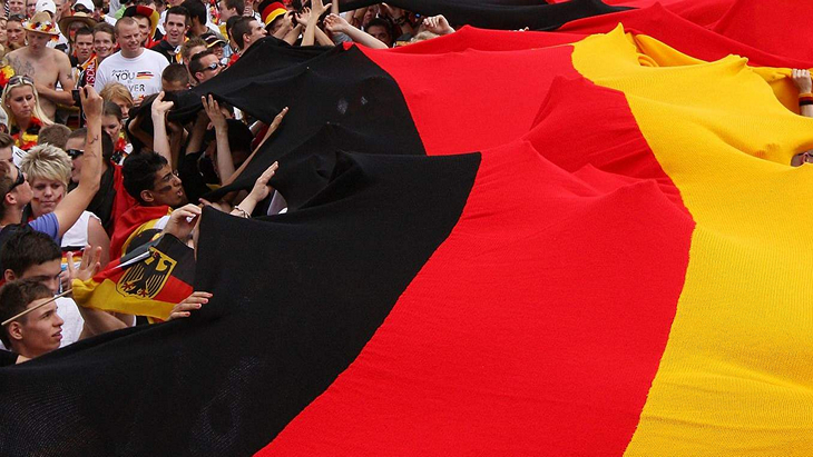 Болельщики сборной Германии