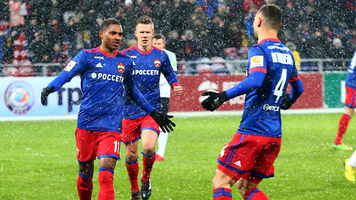 Футболисты ЦСКА
