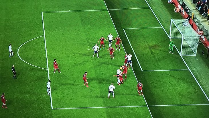 Офсайд на Ламеле в эпизоде со вторым пенальти