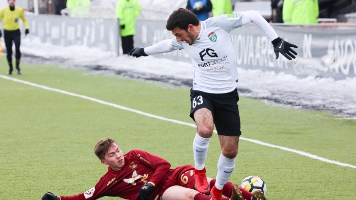 «Тосно» обыграл «Рубин» в матче молодежного первенства