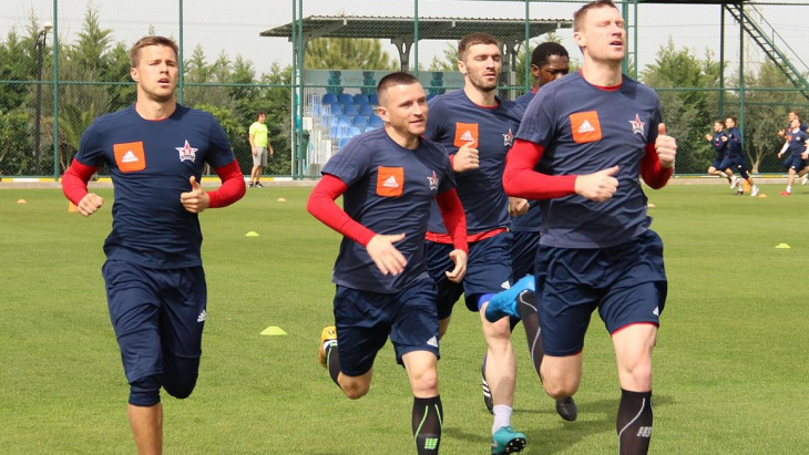 Футболисты «СКА-Хабаровск»