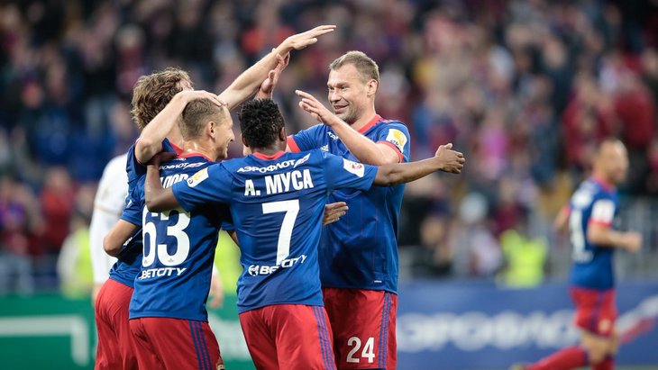 Футболисты ЦСКА