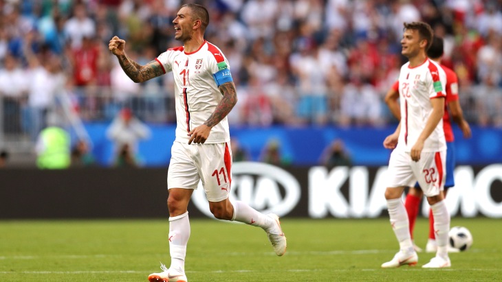 Коларов поразил ворота соперника со штрафного