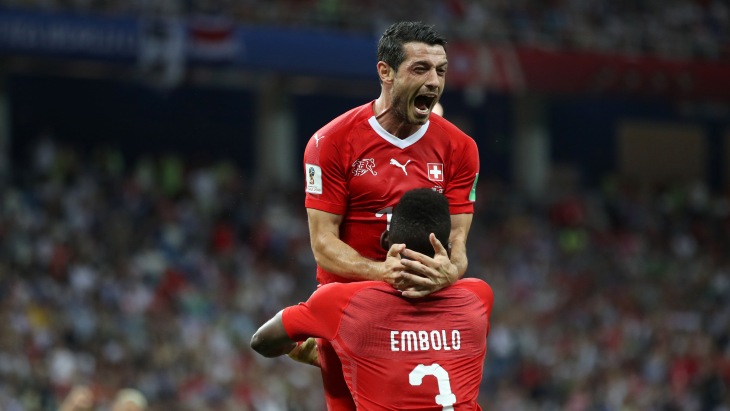 Швейцарцы забили на 31-й минуте