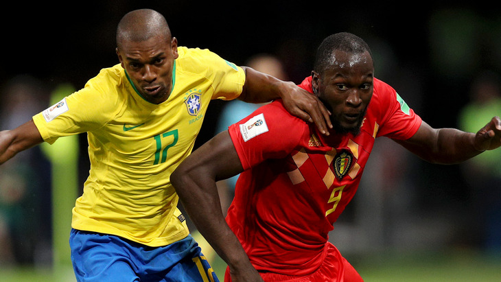 Фернандиньо и Ромелу Лукаку