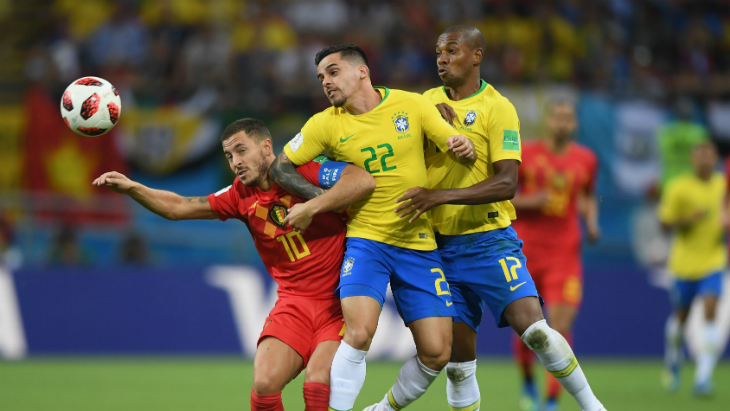 Бразильцы давили, да не задавили