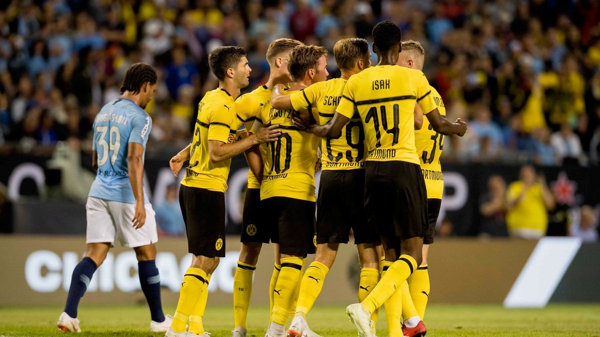 Футболисты «Боруссии»