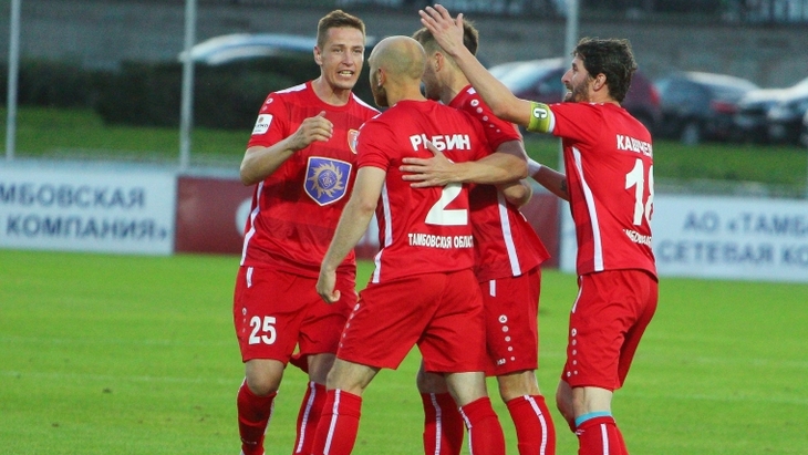 Футболисты «Тамбова»