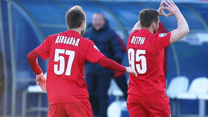 Футболисты «Мордовии»