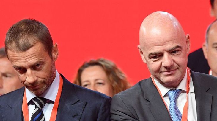 Чеферин и Инфантино