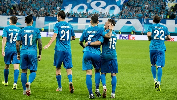 Футболисты «Зенита»