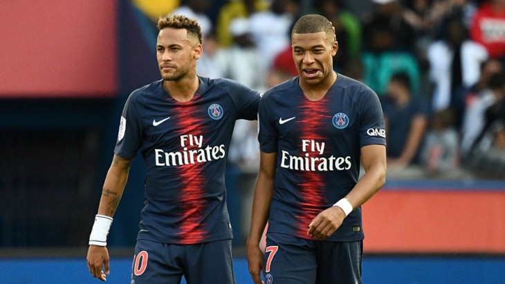 Неймар и Килиан Мбаппе