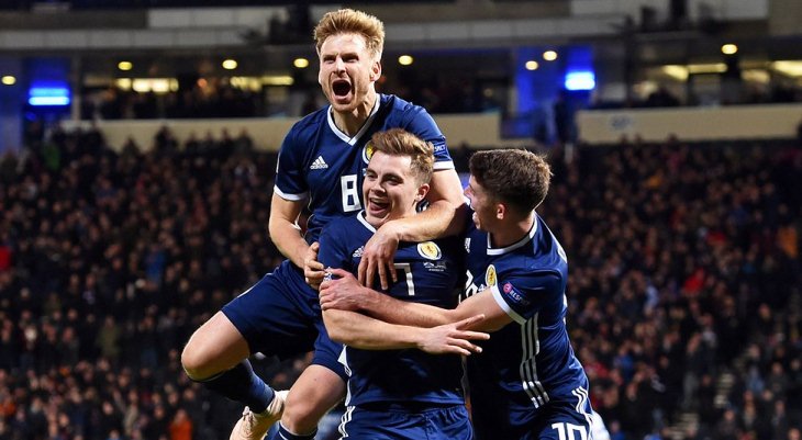 Игроки сборной Шотландии