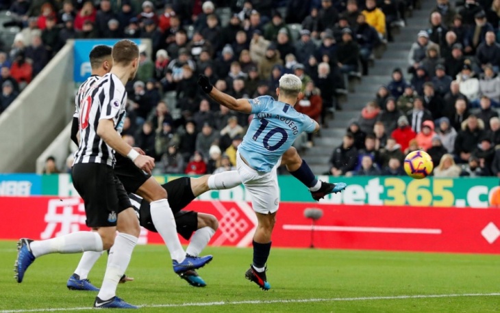 Агуэро забил на 24-й секунде матча