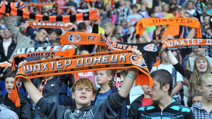 Фанаты «Шахтера»