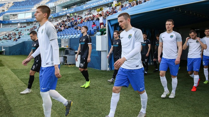 Футболисты «Сочи»