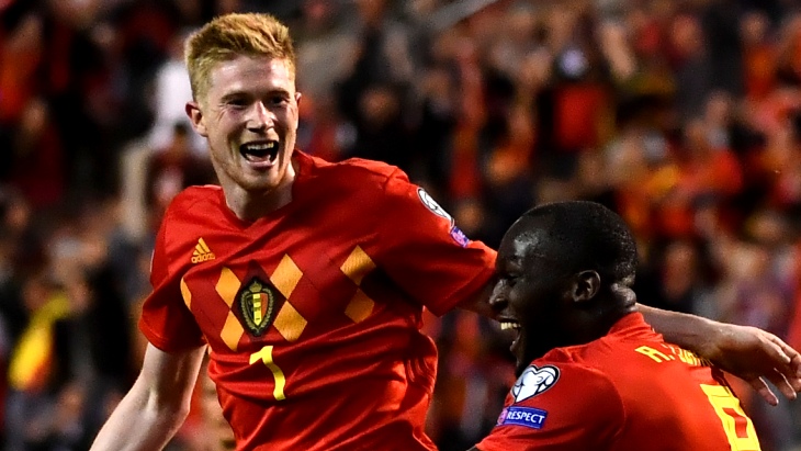 Кевин Де Брейне и Ромелу Лукаку
