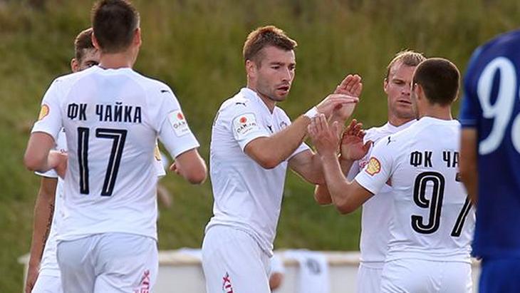 Футболисты «Чайки»