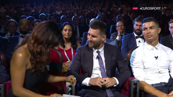 Лицо Роналду вместо тысячи слов