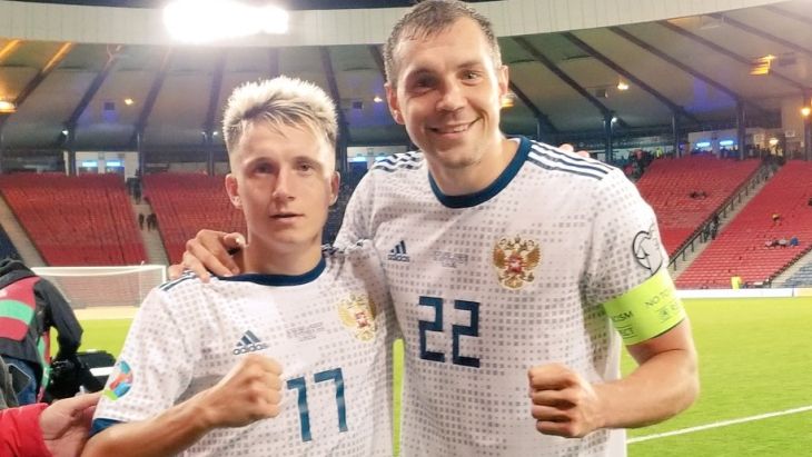 Александр Головин и Артем Дзюба