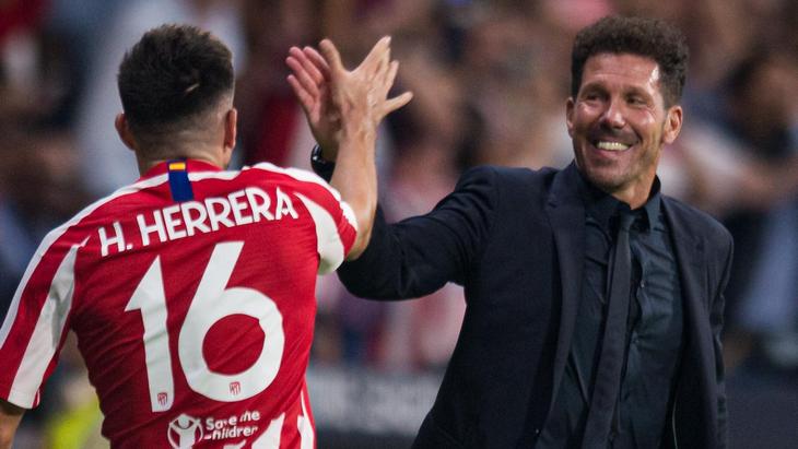 Эктор Эррера и Диего Симеоне