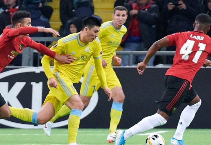 «Астана» — «МЮ»