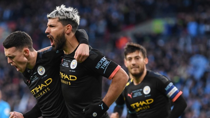 «Сити» празднует первый гол