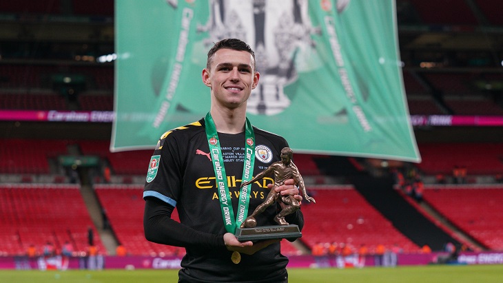 Фоден стал лучшим игроком финала Кубка Лиги