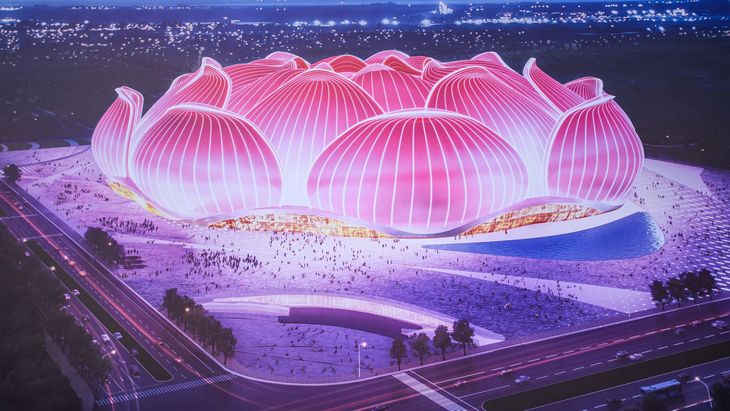 Макет стадиона