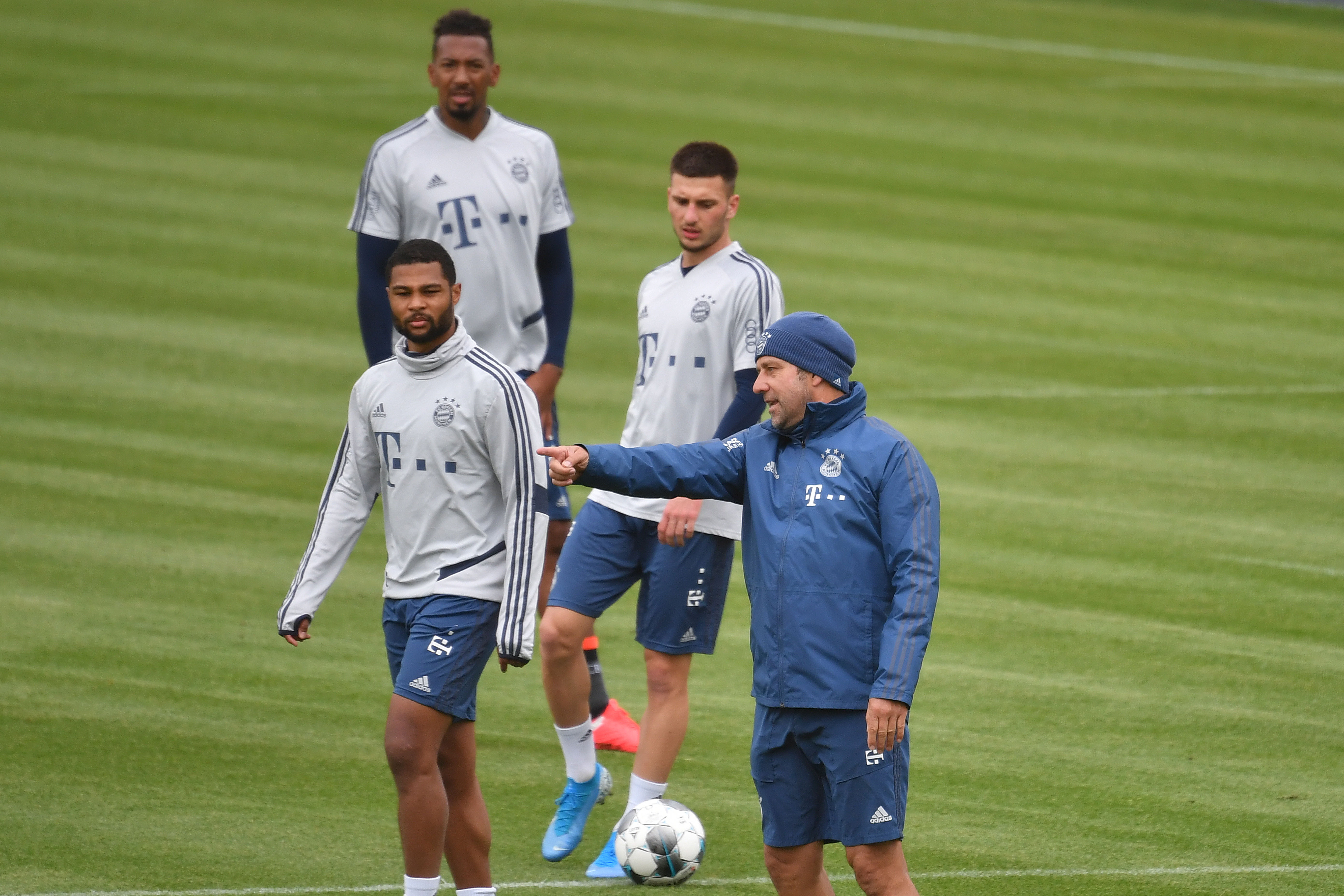 Тренировка «Баварии» на карантине