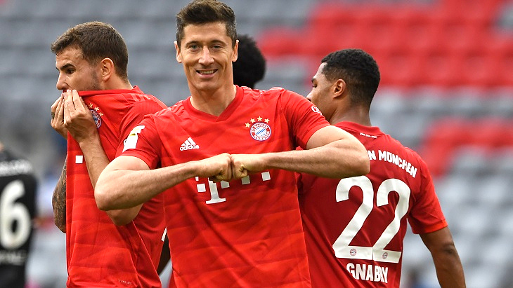 Левандовски забил 29-й мяч в сезоне