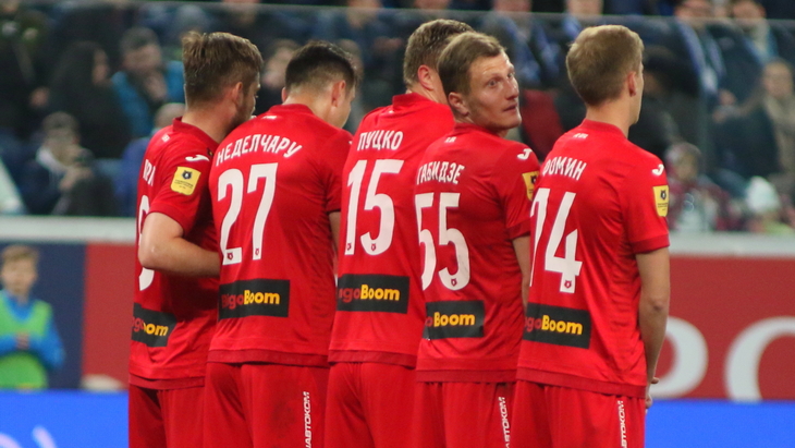 Футболисты «Уфы»