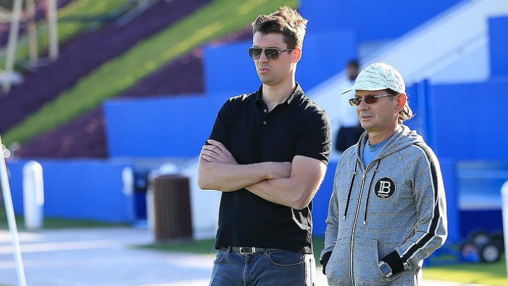 Томас Цорн и Леонид Федун