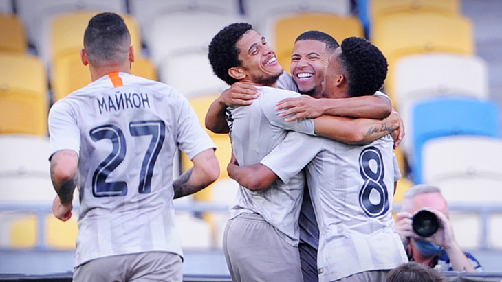 Футболисты «Шахтера»