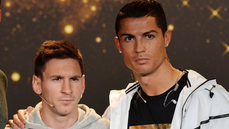 Лионель Месси и Криштиану Роналду