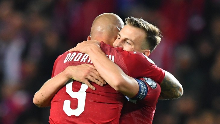 Футболисты сборной Чехии