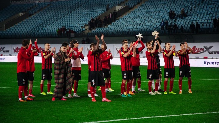 Футболисты «Химок»