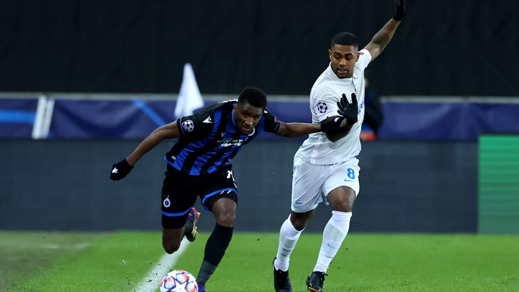 «Брюгге» — «Зенит»