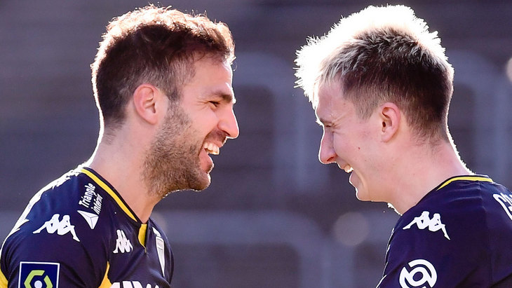 Сеск Фабрегас и Александр Головин