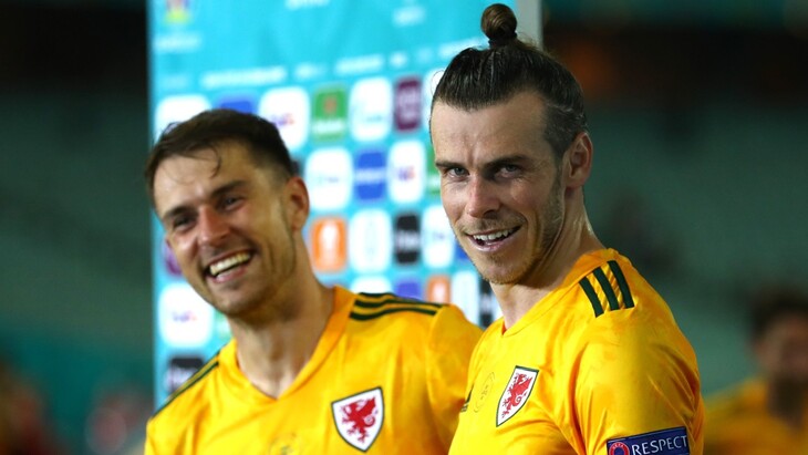 Гарет Бэйл и Аарон Рэмси