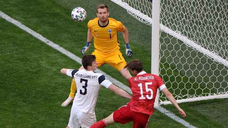 Сборная России обыграла финнов благодаря голу Алексея Миранчука