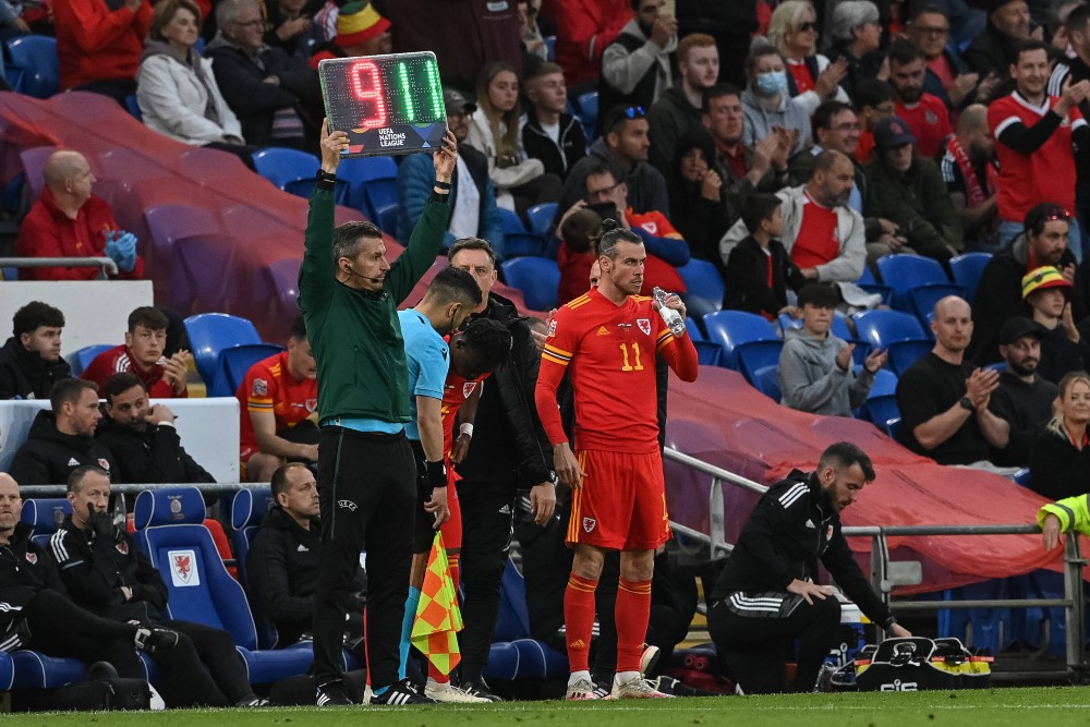 Замена в составе сборной Уэльса