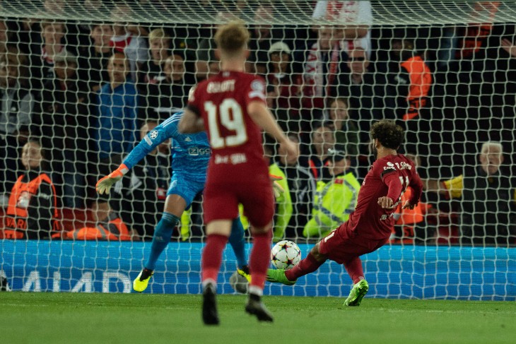 Салах выводит Ливерпуль вперед