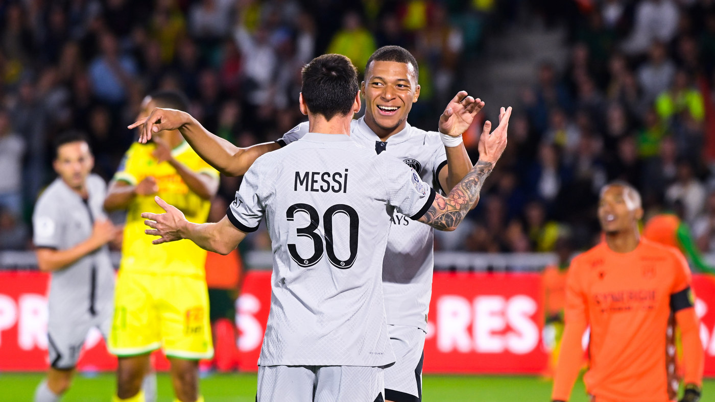 С Килианом Мбаппе 