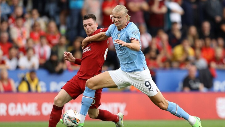 Эрлинг Холанн и Эндрю Робертсон