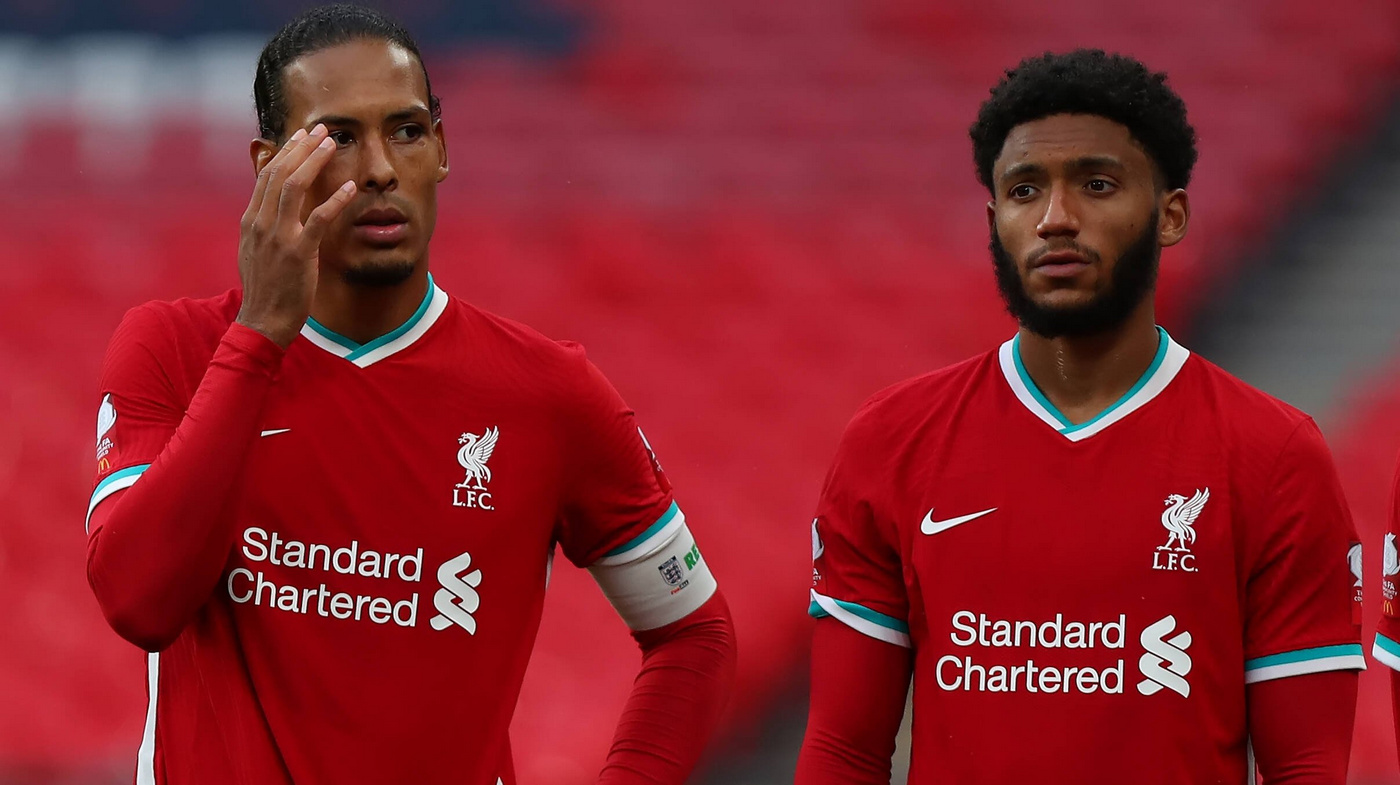 Вирджил ван Дейк и Джо Гомес