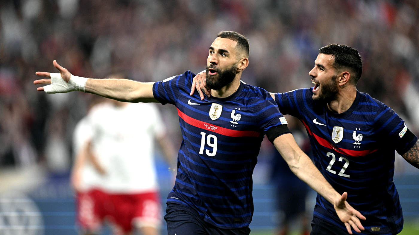 Карим Бензема феерил не только в футболке «Реала», но и в матчах за сборную Франции 